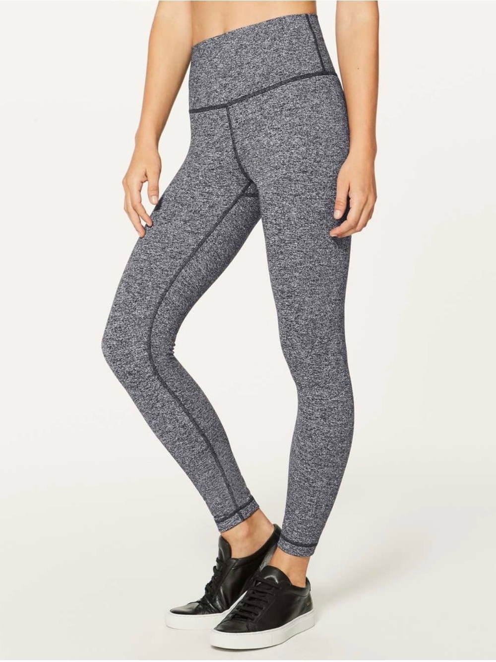 lululemon athletica Heathered Gray High-Rise Leggings